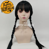 【In Stock】Tv Series Wednesday Cosplay Addams Wig Wigs